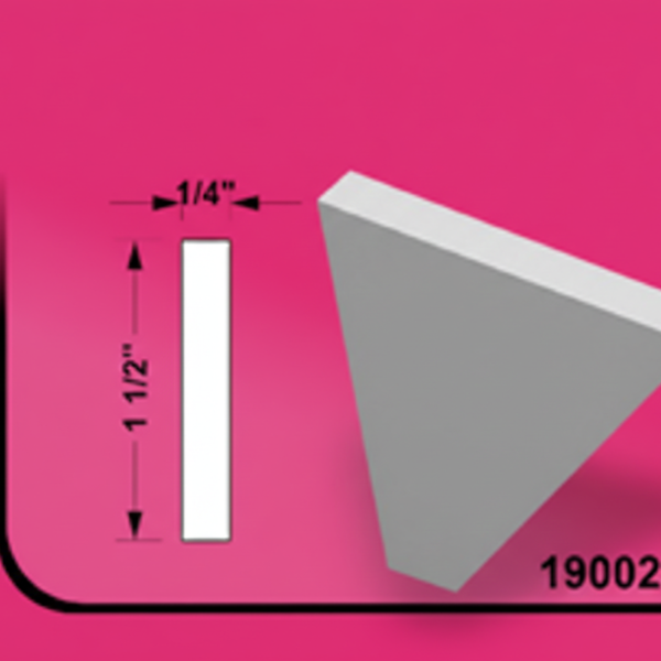 Aluminum Tubing 1.5" x 0.25" - 24ft Solid Bar
