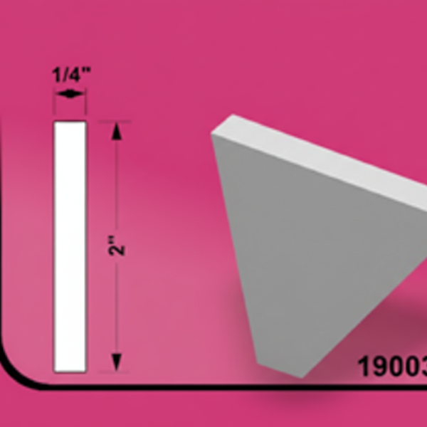 Aluminum Tubing 2" x 0.25" - 24ft Solid Bar