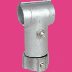 1" ADJ Front Bar Fitting Steel Awning Fitting