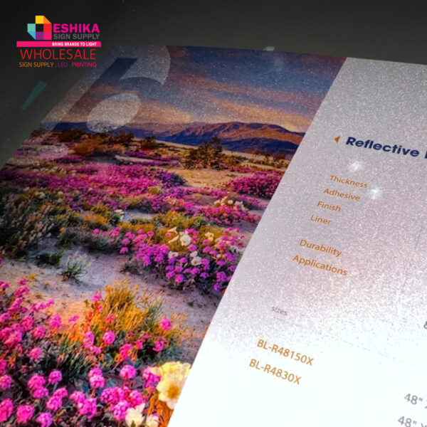 Eshika Reflective X Vinyl with Air Egress – Printablev